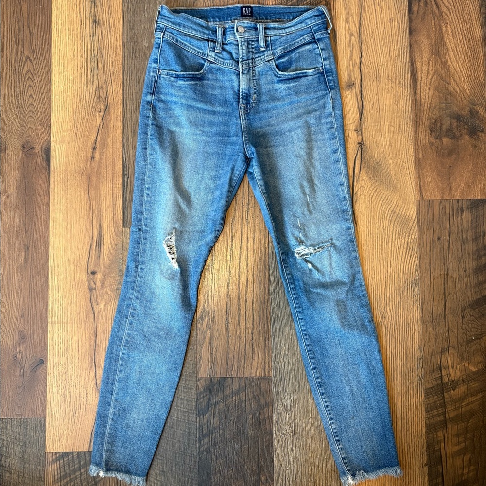 GAP True Skinny High Rise Jeans